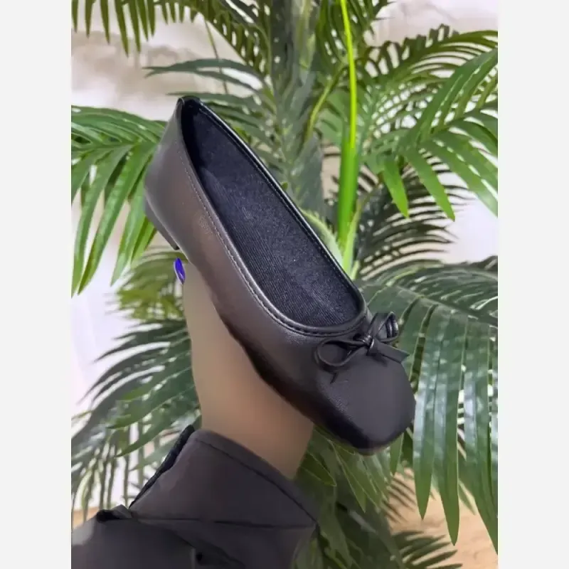 کالج پاپیون زنانه رنگ مشکی و قهوه ای سایز 37 تا 40